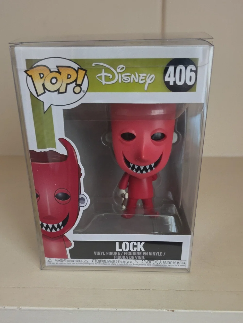 Funko Pop! Disney 406 Lock Red Vinyl Figure